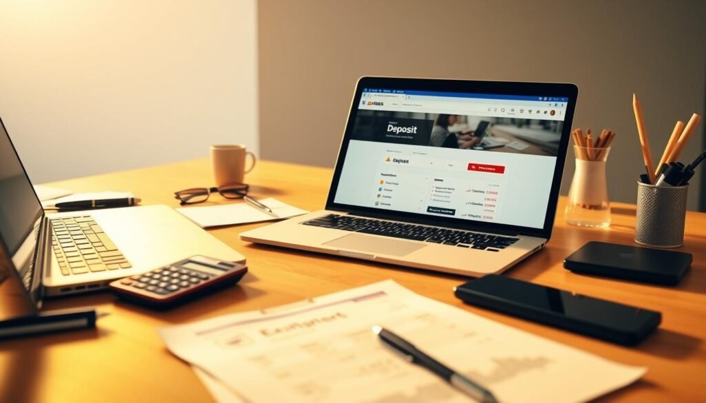 Persiapan deposit Exness